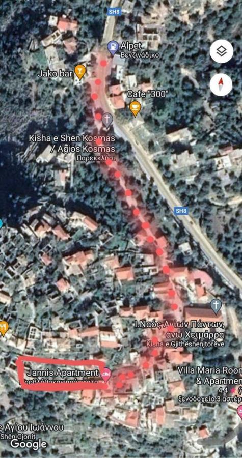 Janis Castle Apartment Himare Exterior photo